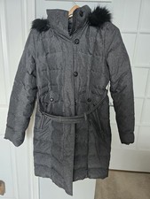 Lands' End Women's Squall Waterproof Windproof Insulated Parka Charcoal Small