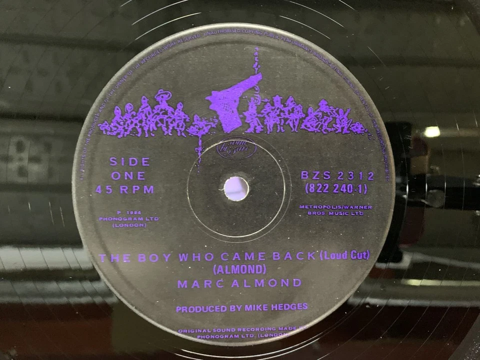 Marc Almond The Boy Who Came Back UK 12inch [58876ER] - Image 2 of 2
