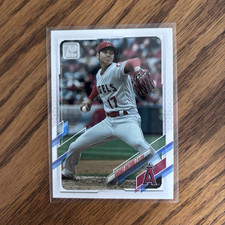 2021 Topps Series 1 Shohei Ohtani #150 Los Angeles Angels Baseball Card