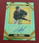 🔥💥2026 Donruss Elite Paul Skenes Green Holo Elite Auto #D /49 SP Pirates💥💥