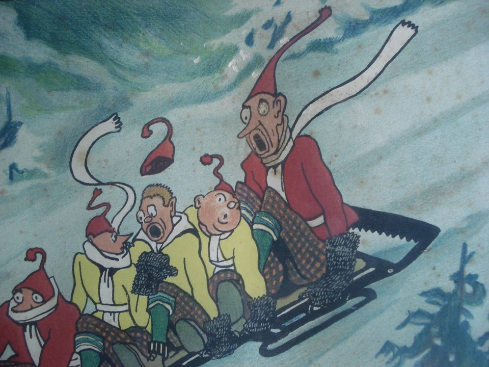 FARB LITHO- ERNST A: GRIEBEL: DER STREITBARE BOB: HANDSIGNIERT: - Bild 4 von 4