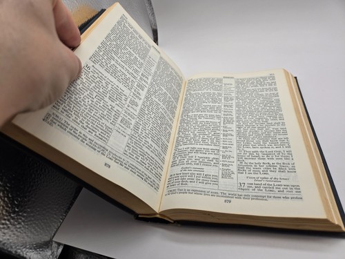 Holy Bible New Scofield Reference Edition Oxford 1967 HC VTG book - Imagen 3 de 8