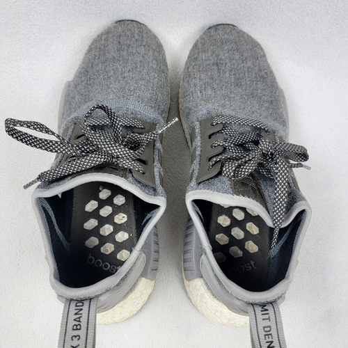 adidas NMD R1 Running Shoes Men’s Size 8.5 Gray Wool Sneakers ART BW0616 - Bild 6 von 8