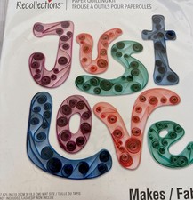 NEW Recollections Paper Quilling Kits 4 include Curling Paper Needle NEW