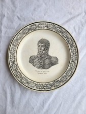 Assiette faïence fine décor