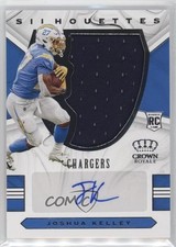 2020 Panini Chronicles Crown Royale Silhouette 31/99 Joshua Kelley Auto 3hd