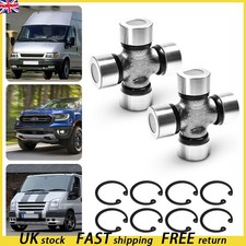 SET 2 Front Axle Universal Joint Prop Shaft N4239 For NAVARA D40 Pathfinder R51