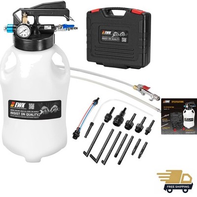 10L Pneumatic Transmission Fluid Pump - Universal Adapter System for ATF Service
