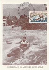 Carte 1er jour Championnats du Monde de Canoé-Kayak 1969 1