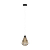 Skandinavische Boho HäNgelampen Beige Schwarz 1X40W/E27 Lichtquelle IP20