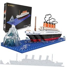 RMS Titanic Model Large Building Block Set 548pcs 100 Compatible DIY