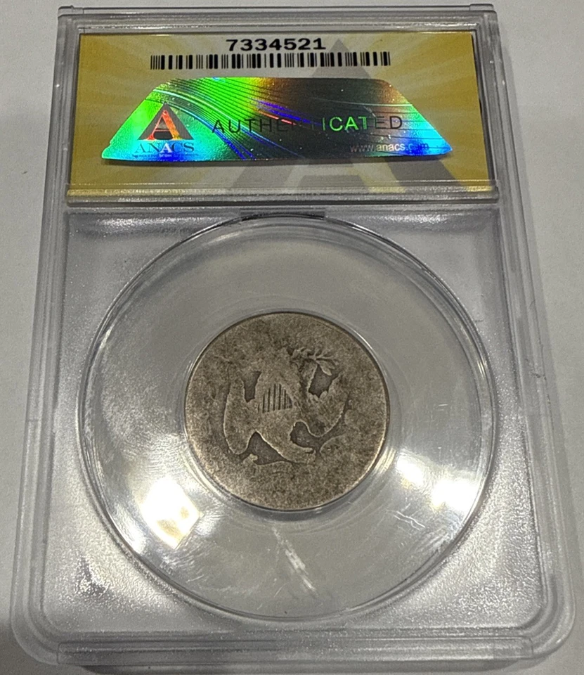 1878 Seated Liberty Quarter ANACS FR2 Fair 2 - Silver 25C US Coin - Image 2 of 4