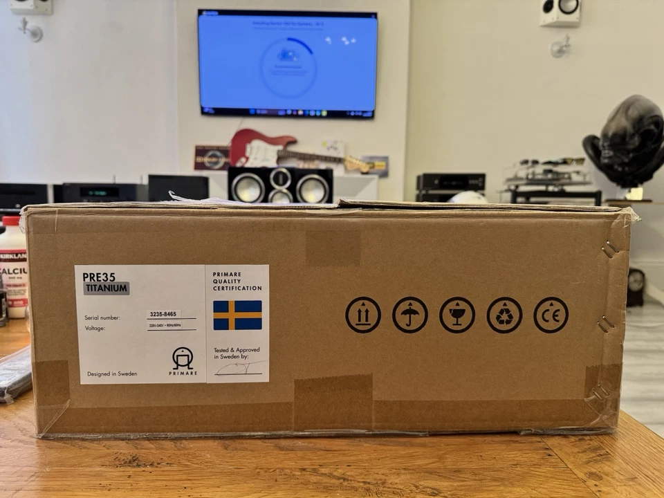 Primare Pre35 Plata - Preamplificador DAC/PRISMA Completamente Cargado Como Nuevo Foto 2 de 4
