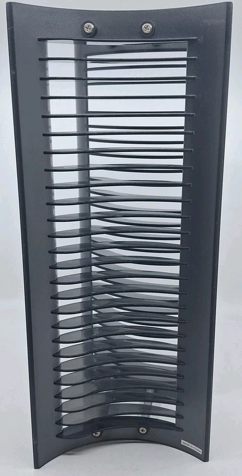 Torre de 25 CD Atlantic vintage gris futurista moderno diseño de almacenamiento 15,5" Foto 3 de 4