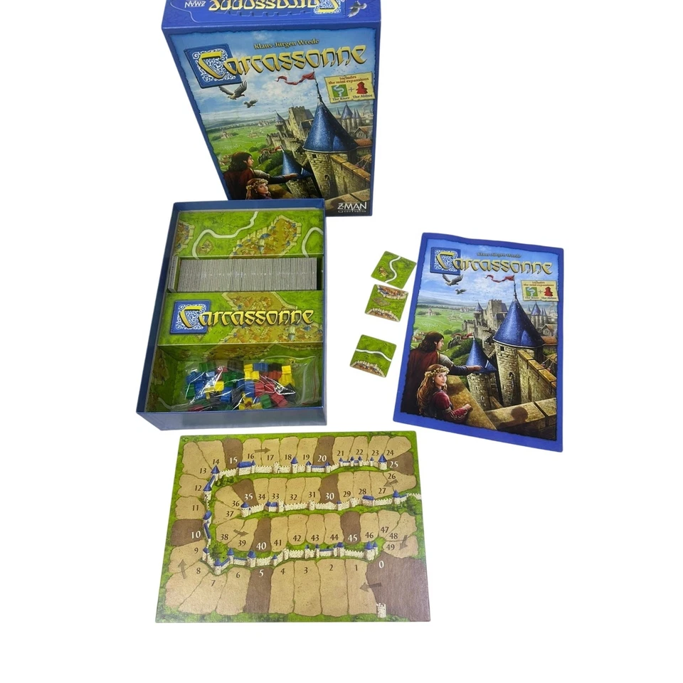 'Carcassonne' Board Game by Z Mann Games Created by Klaus-Jurgen Wrede  - Image 3 of 4