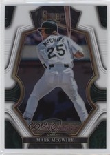 2023 Panini Select Premier Level White Prizm 18/149 Mark McGwire #118 11ur