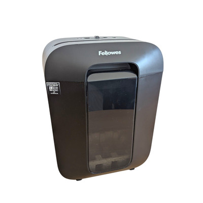 Fellowes Aktenvernichter LX50, 9 Blatt (P4), 17l, Papierschredder für Homeoffice