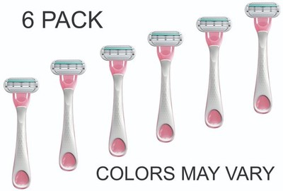 Venus Sensitive Plus With Aloe Women's 3 Blade Disposable Razor 6 count READ