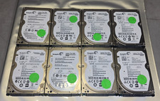 (Lot of 8) Seagate ST500LT012 500GB 7mm 2.5" Sata HDD