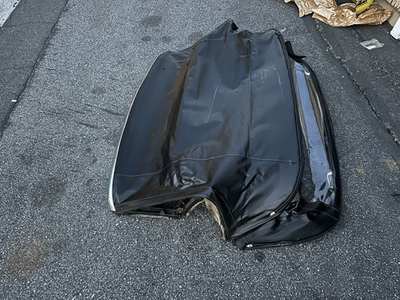 #ad 1955 1957 Thunderbird Convertible Soft Top Frame and Top $3400.00