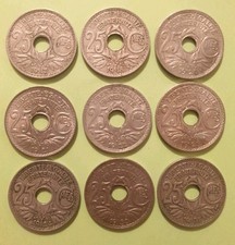 Monnaie France - 1917 à 1931 - 25 Centimes Lindauer (non souligné)