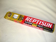 Zoo Med Reptisun 15W 5.0 T5 Ho Uvb Fluorescent Daylight Lamp 12 Inch NEW
