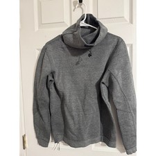 Nike Funnel Neck Gray Sweatshirt Modern Running Athleisure Women  s Sz: Small