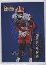 2022 Wild Card MATTE Blue Mario Goodrich #MB-81 Rookie RC g1d. rookie card picture