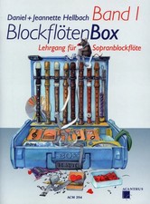 Blockfl&ouml;tenbox 1 + QR-Code f&uuml;r Sopranblockfl&ouml;te - PORTOFREI VOM MUSIKFACHH&Auml;NDLER