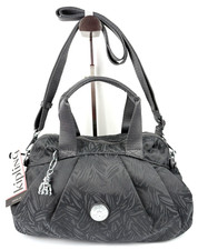 Kipling 'Yanice' Shoulder Bag - Jacquard Grey - New With Tags