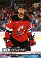 2025-26 Upper Deck Series 2 Hockey - Paul Cotter UD Canvas Insert #C-198 Devils