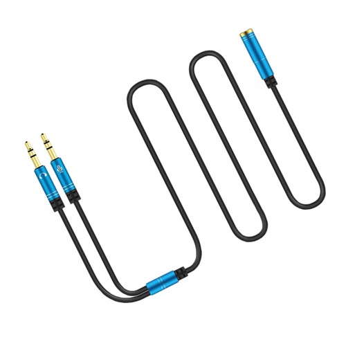 Splitter Cable for Headphones Audio Adapter Microphone Headset Earphones - 第 1/12 張圖片