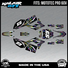 Graphics Kit for MotoTec Pro 60v (All Years) Prime Series - Rainbow