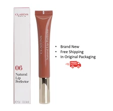 Clarins Natural Lip Perfector 06 Rosewood Shimmer Full size BNIB
