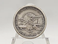 1976 1.12oz .999 Fine Silver "American Revolution Bicentennial/Montana" Medal