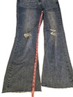 VIGOSS JEANS SZ 32/16 HENRIX FLARE DISTRESSED STRETCH WOMEN'S JEANS 32X30 — photo 7