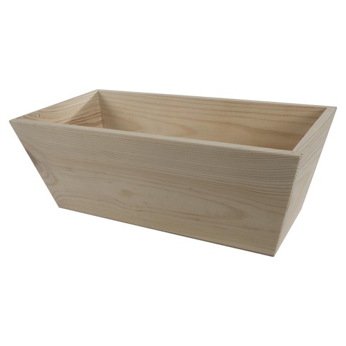 Wooden Indoor Plant Pots Vintage Style Decorative Planter Boxes for Art Craft - Picture 3 of 35