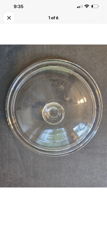 Pyrex P-81-C Glass Casserole Dish Lid