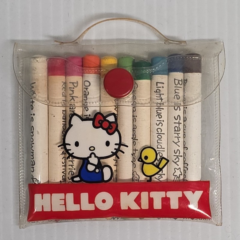 Sanrio 1976 Hello Kitty and Birdie 10 2 inch Multicolor Pencil Set