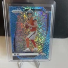 2024 Panini Prizm Rookies Bo Nix #309 Blue Sparkle Prizm /96 (RC) Denver Broncos