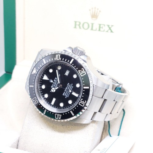 Rolex 44mm Ceramic Bezel Black Dial Sea Dweller 