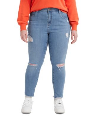 Levis Trendy Plus Size 721 High-Rise 196099064228 24W AVER RT $69.5 - Picture 1 of 1