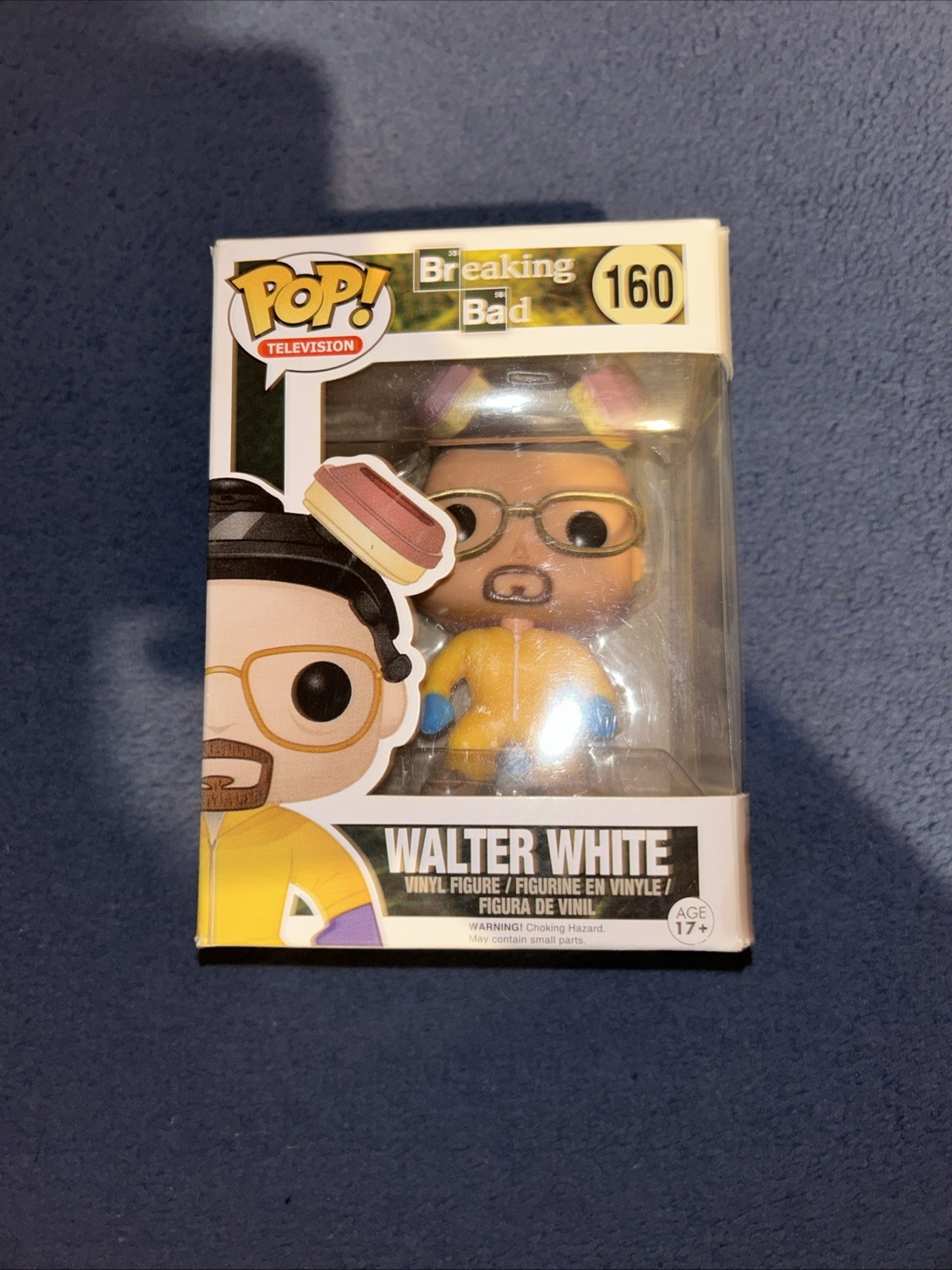Funko Pop! Vinyl: Breaking Bad Walter White Yellow Hazmat #160