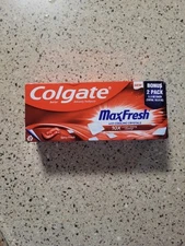 Colgate 2 Pack MaxFresh Cooling Crystals Anticavity Toothpaste Spicy Fresh HTF 