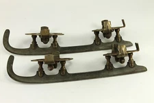 Vintage ELAN Czhechoslovakia  Iron Ice Skates 1950's