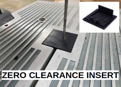 Zero Clearance Insert for Ryobi EBW 2523 Band Saw