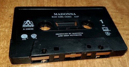 Bad Girl - Madonna (Cassette Single, 1992, Maverick Sire Warner Bros.) Fever - Picture 9 of 9