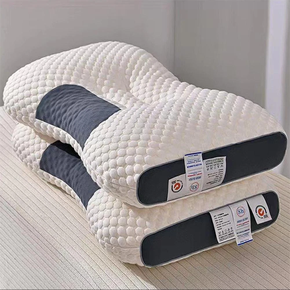 1pc Cervical Memory Foam Pillow for Neck Shoulder Pain Ergonomic