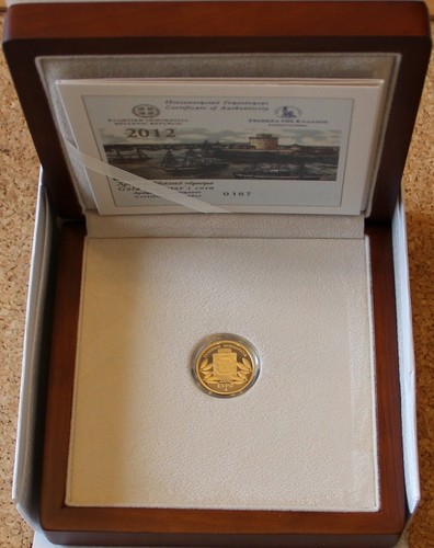 Griechenland 100 Euro Gold 2012 Thessaloniki + Etui + Zertifikat.  - Afbeelding 1 van 3