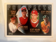 1996 Topps SCOTT ROLEN Rookie RC #434 Philadelphia Phillies Hall of Fame HOF